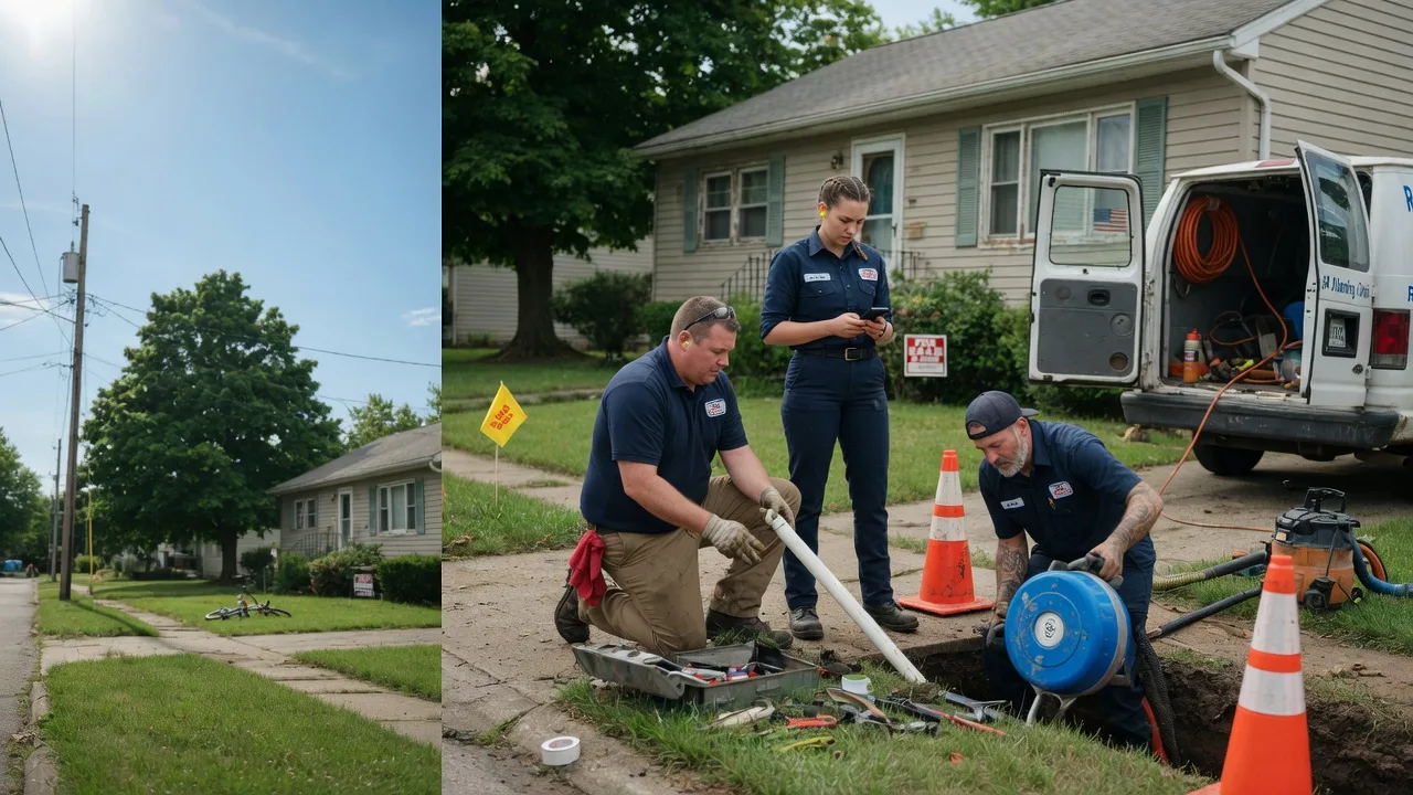 Sewer Line Repair in Paradise, KS near me
